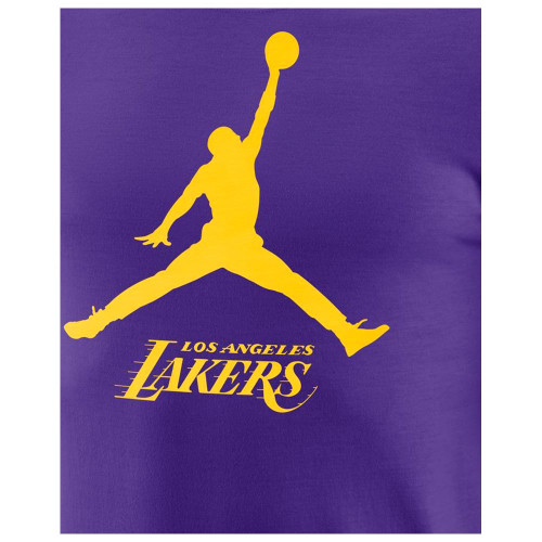 Jordan Ανδρική κοντομάνικη μπλούζα Los Angeles Lakers NBA